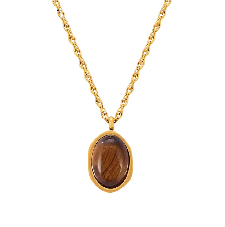 COLLAR OJO DE TIGRE