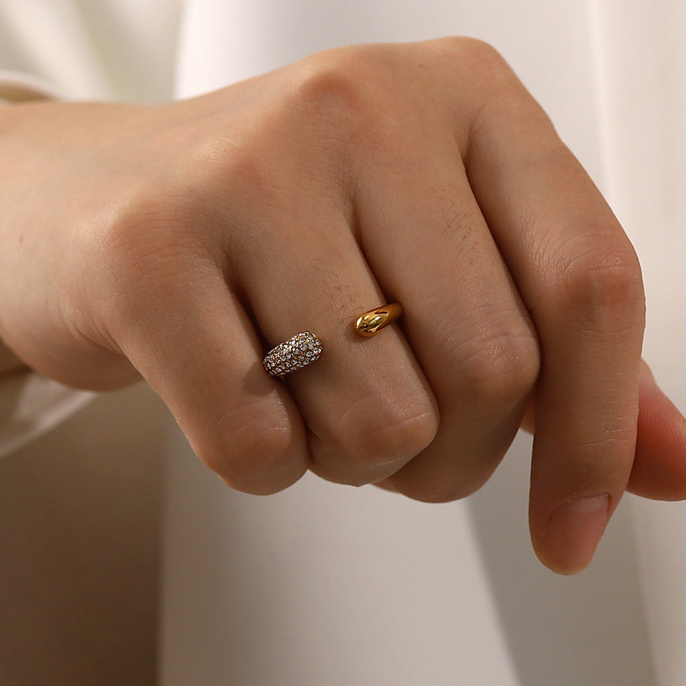 ANILLO BESO DE ORO