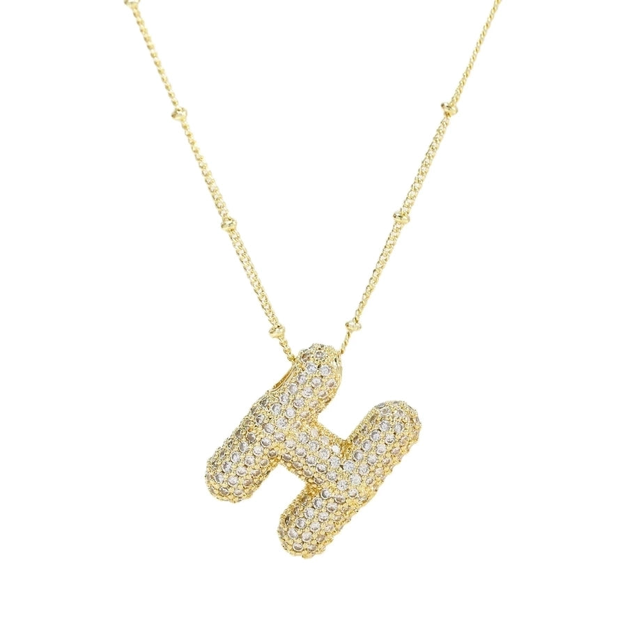 COLLAR LETRA GLOBO BRILLOS
