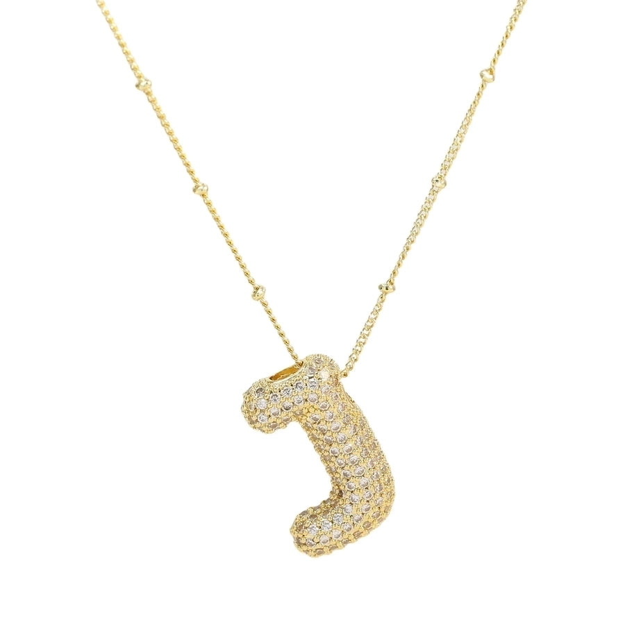 COLLAR LETRA GLOBO BRILLOS