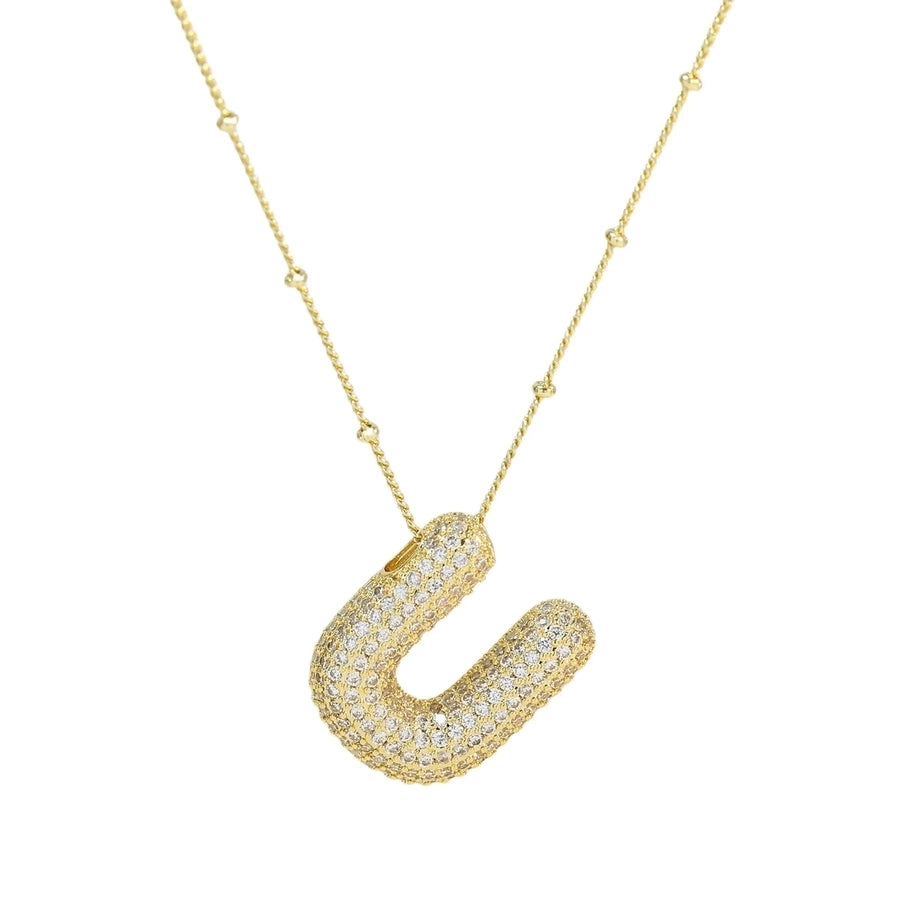 COLLAR LETRA GLOBO BRILLOS