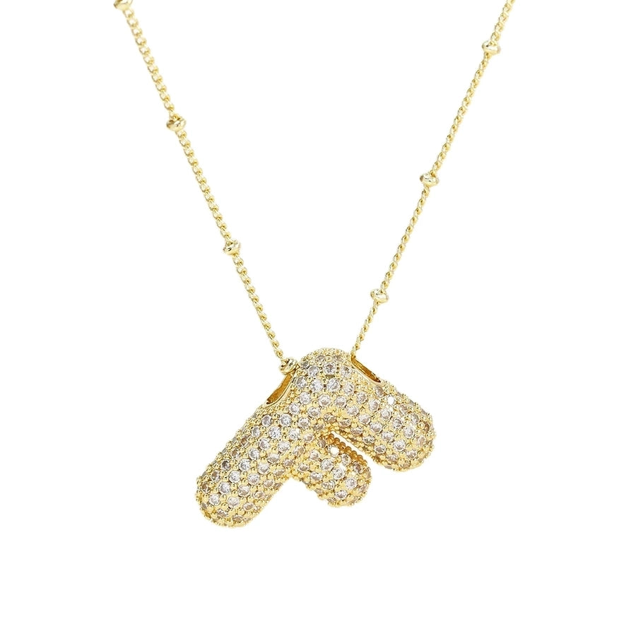 COLLAR LETRA GLOBO BRILLOS
