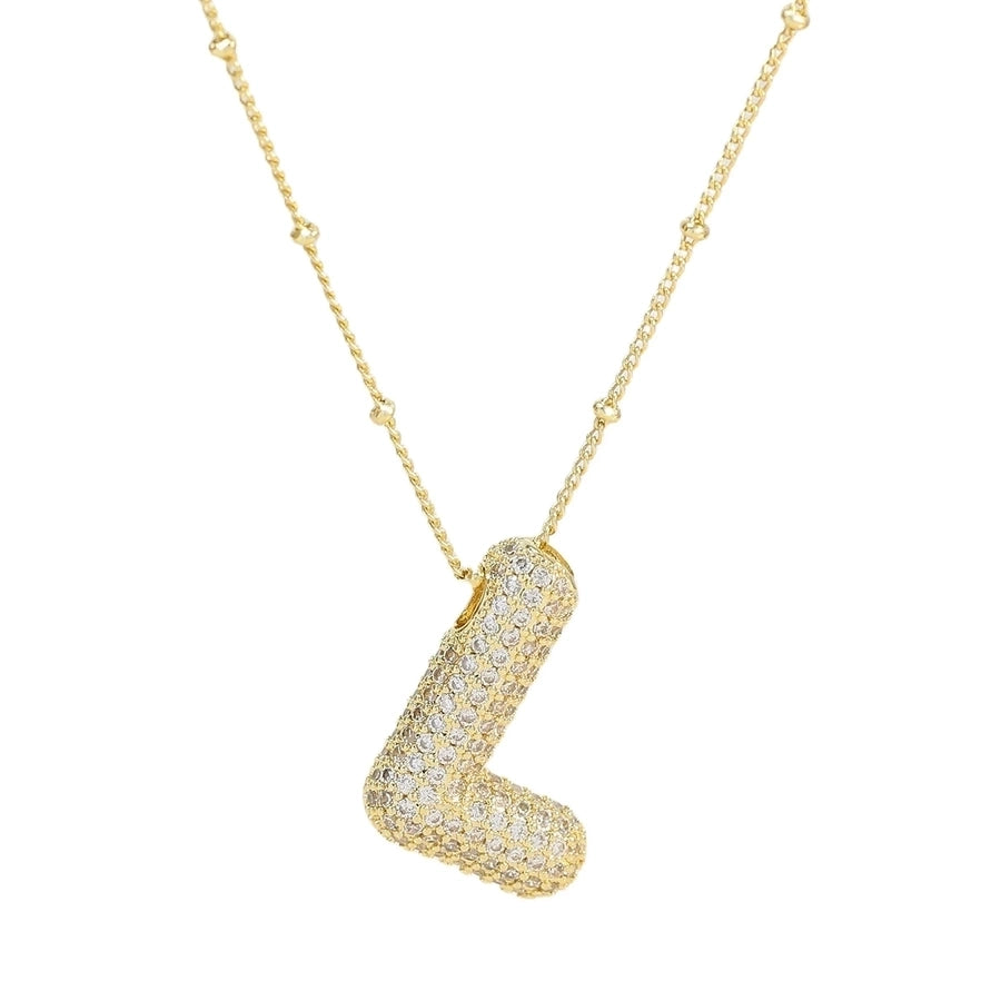 COLLAR LETRA GLOBO BRILLOS