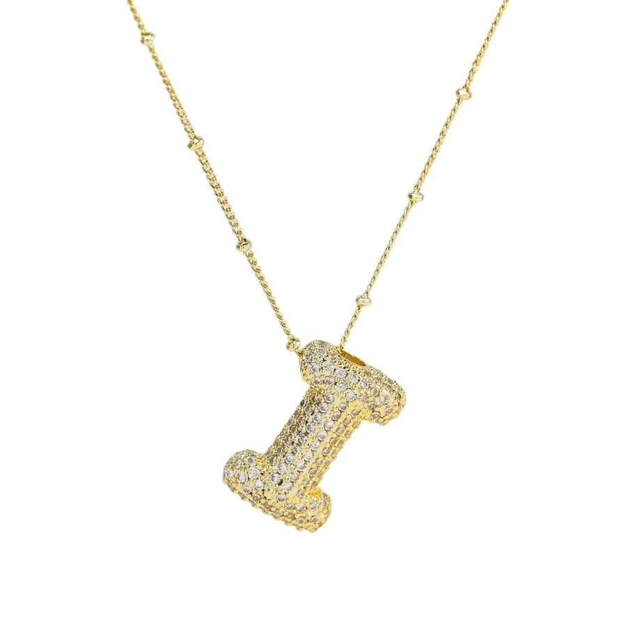 COLLAR LETRA GLOBO BRILLOS
