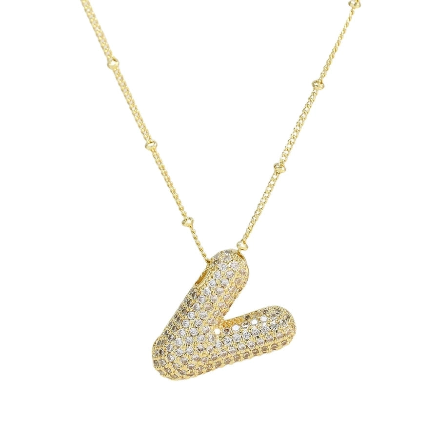 COLLAR LETRA GLOBO BRILLOS